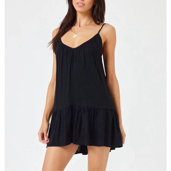 L*Space Carli Cover Up in Black Size S - Picture 1 of 4